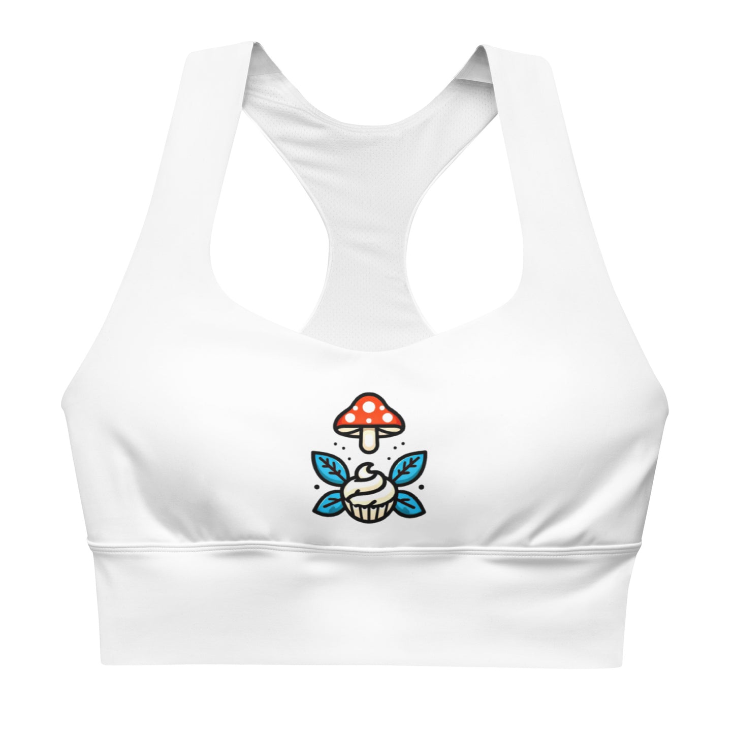 women's CPG "C.O.M" Longline sports bra