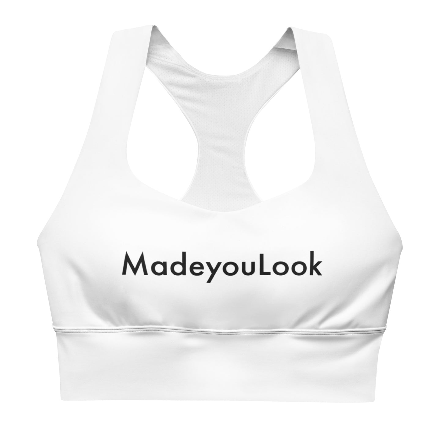 CPG "MadeYouLook" Longline sports bra