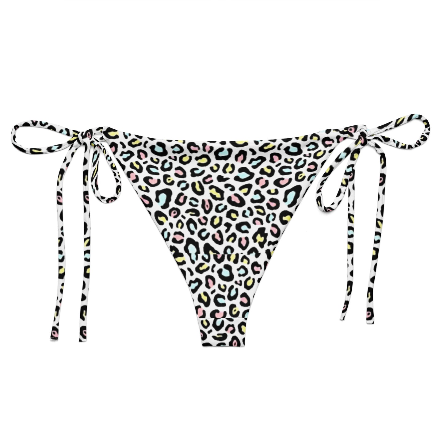 CPG custom print string bikini bottom