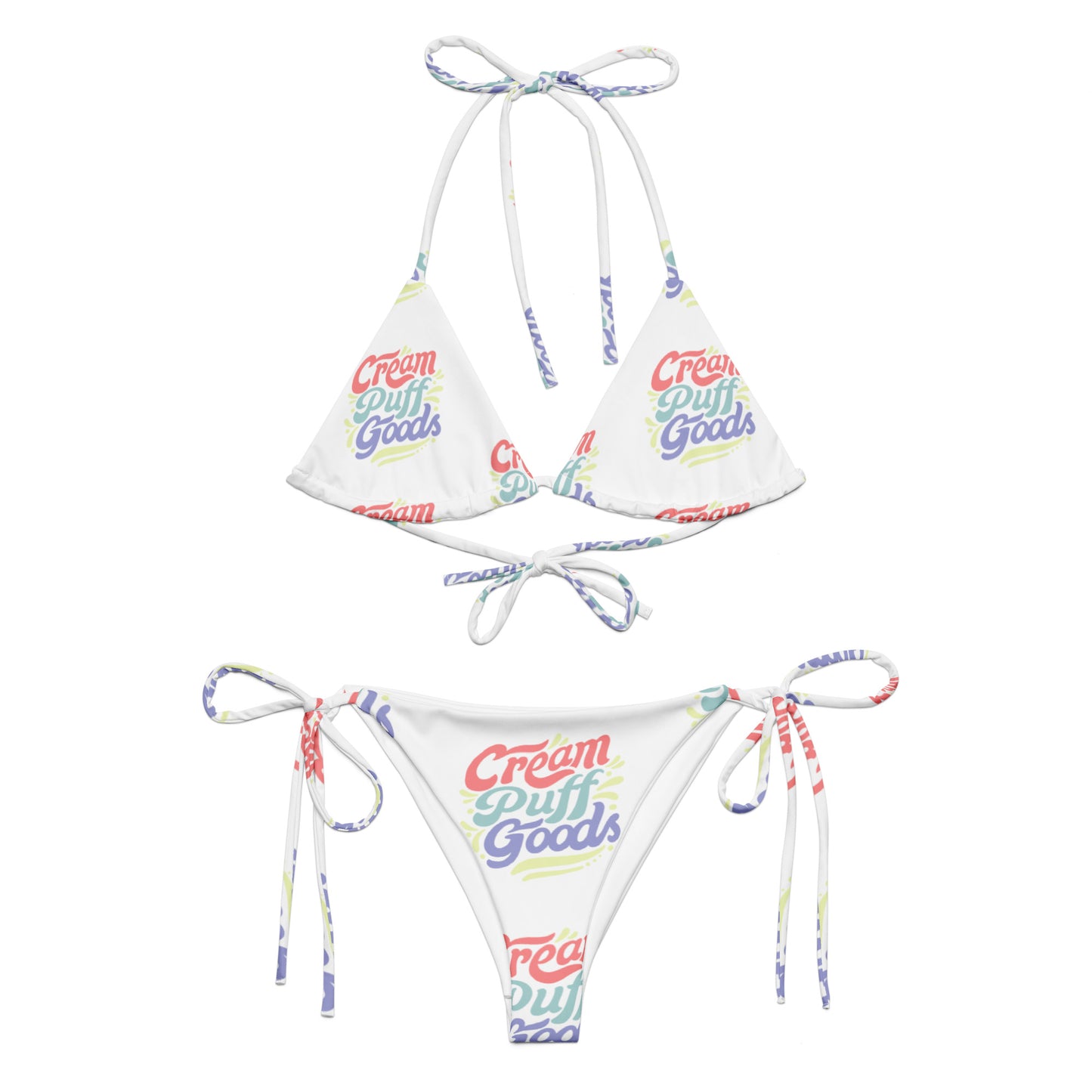 CPG logo string bikini