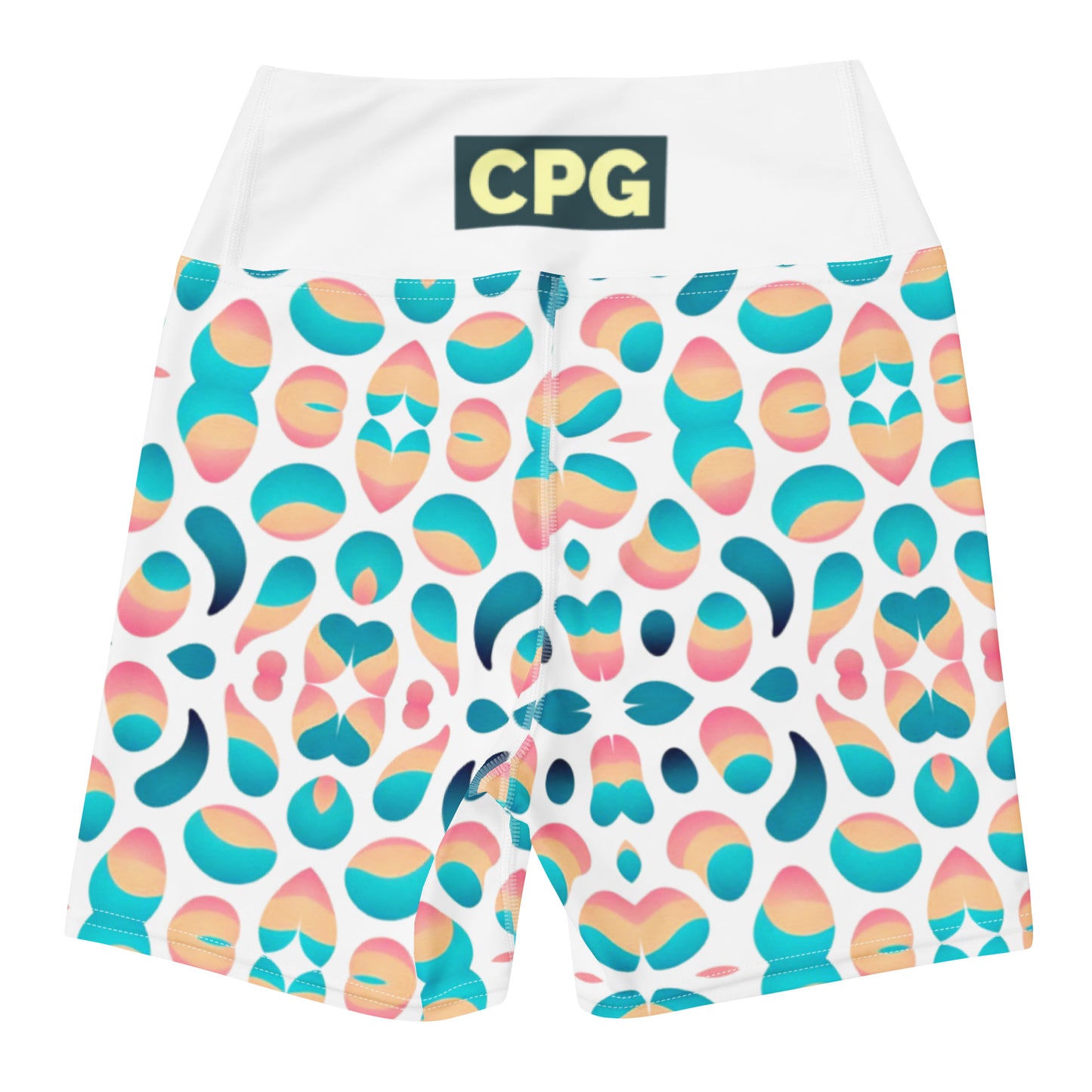 CPG custom print Yoga Shorts