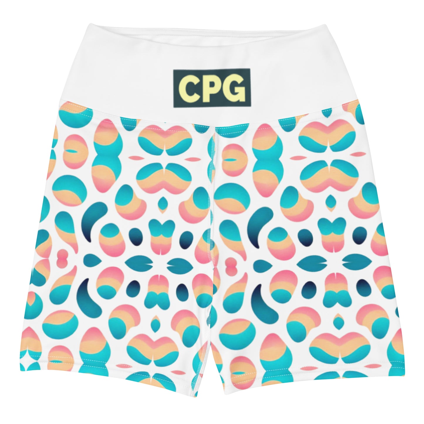 CPG custom print Yoga Shorts