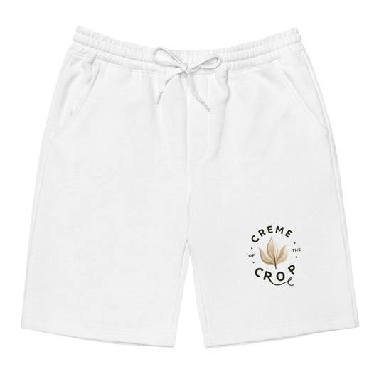 Men's CPG "Creme of the Crop" fleece shorts