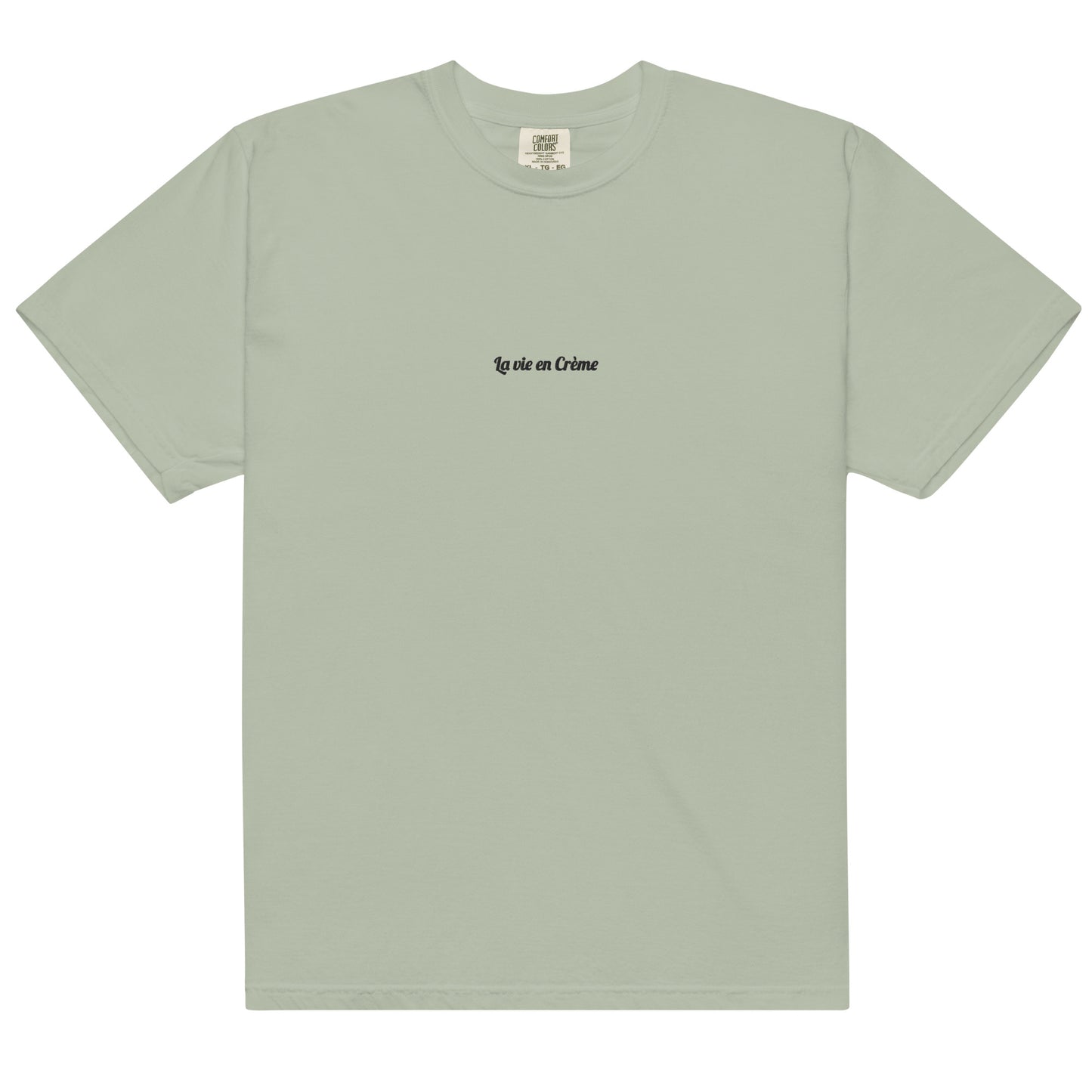 CPG "la vie en creme" garment-dyed heavyweight t-shirt