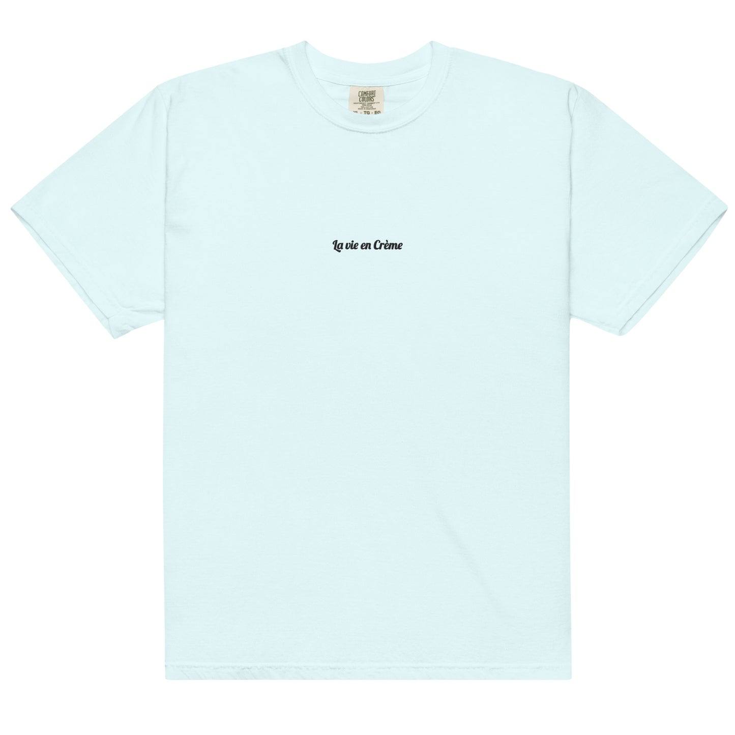 CPG "la vie en creme" garment-dyed heavyweight t-shirt