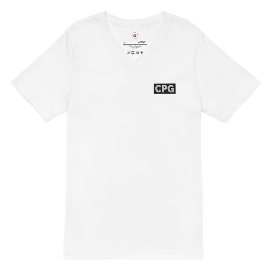 CPG logo Unisex V-Neck T-Shirt